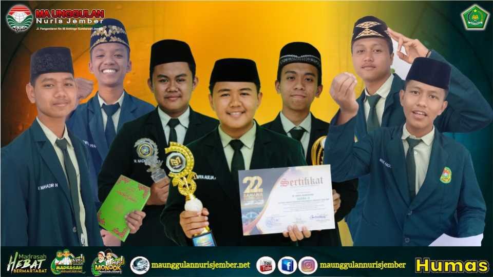 Rekapitulasi Juara MA Unggulan Nuris Bulan Juli dan Agustus 2021