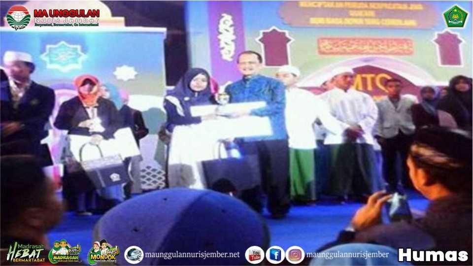 Siswi MA Unggulan Nuris Satu Bulan Sabet Lima Piala