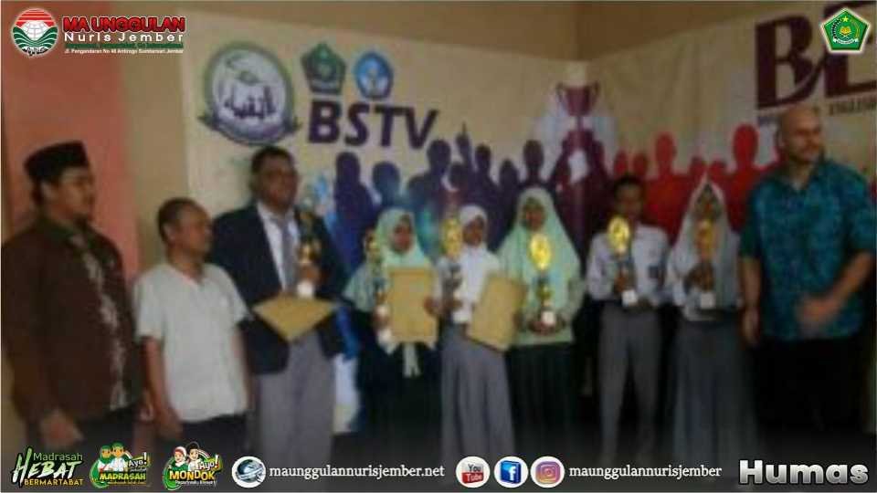 Libas Sekolah Favorit, Nuris Borong Juara Olimpiade Bahasa Inggris Se-Eks Keresidenan Besuki di Bondowoso