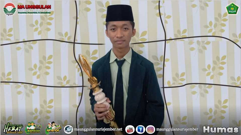 Einsten-nya MA Unggulan Nuris, Juara 3 KSMO dan Siap Wakili Jember ke Tingkat Provinsi