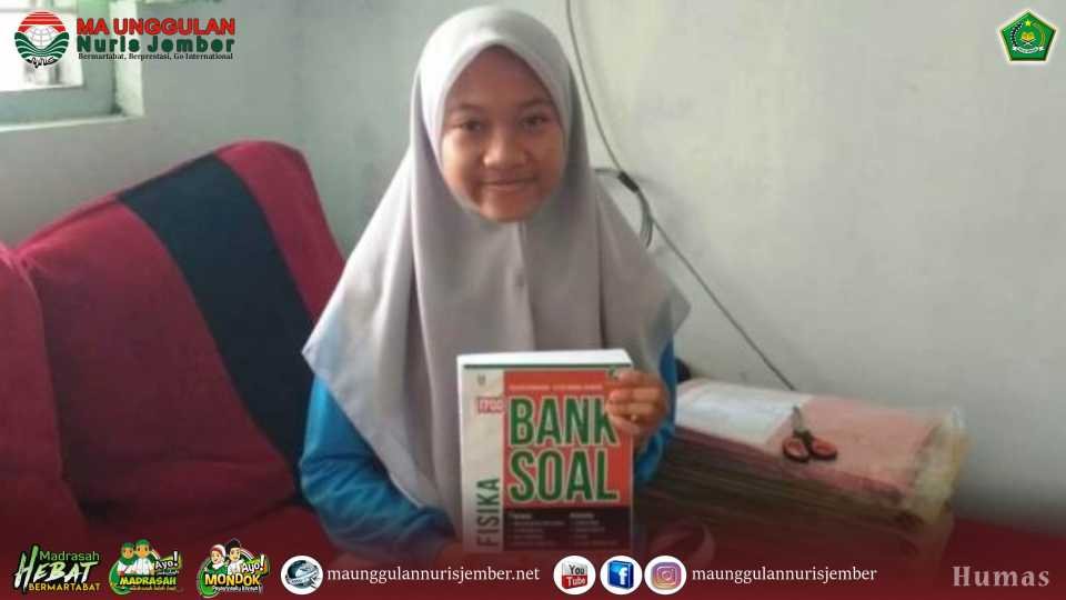 Taklukkan Ajang Kompetisi Fisika Tingkat Nasional, Dua Siswa MA Unggulan Nuris Boyong Medali Perunggu