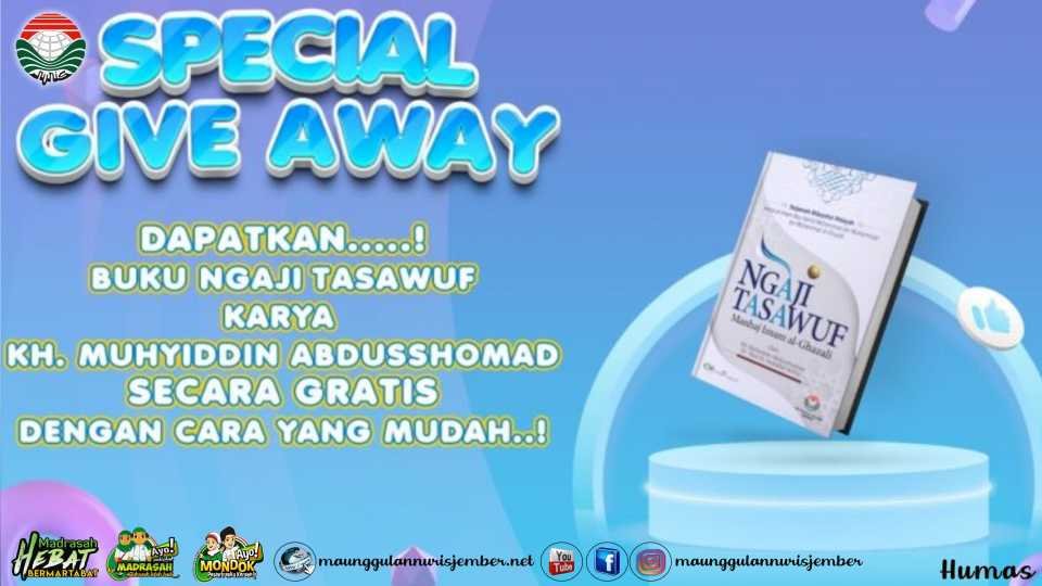 GIVE AWAY ALERT! Youtube Chanel Nuris Bakalan Bagi-bagi Hadiah Nih! Yuk Simak Caranya!