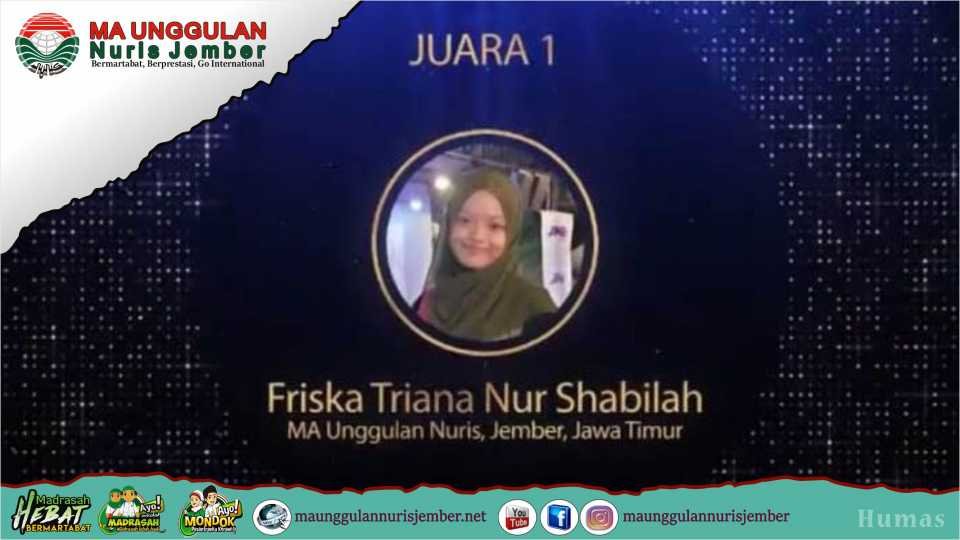 Juara 1 Lomba Karya Seni Tingkat Nasional, Pelajar MA Unggulan Nuris ini Seniman Sejati