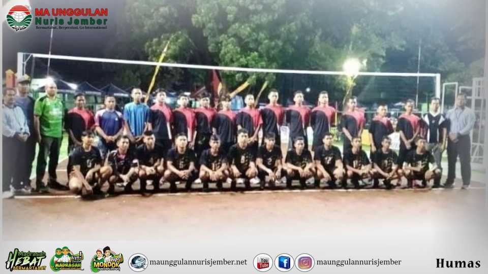 Gebrak Open Turnament Volley Ball Uddhata Cup 2022 Tingkat Provinsi, Santri Nuris Sukses Raih Best Four