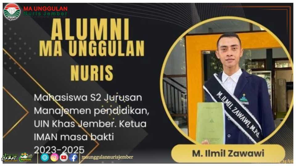 Selamat dan Sukses, Ketua IMAN Tuntaskan Pascasarjana di UIN Khas Jember