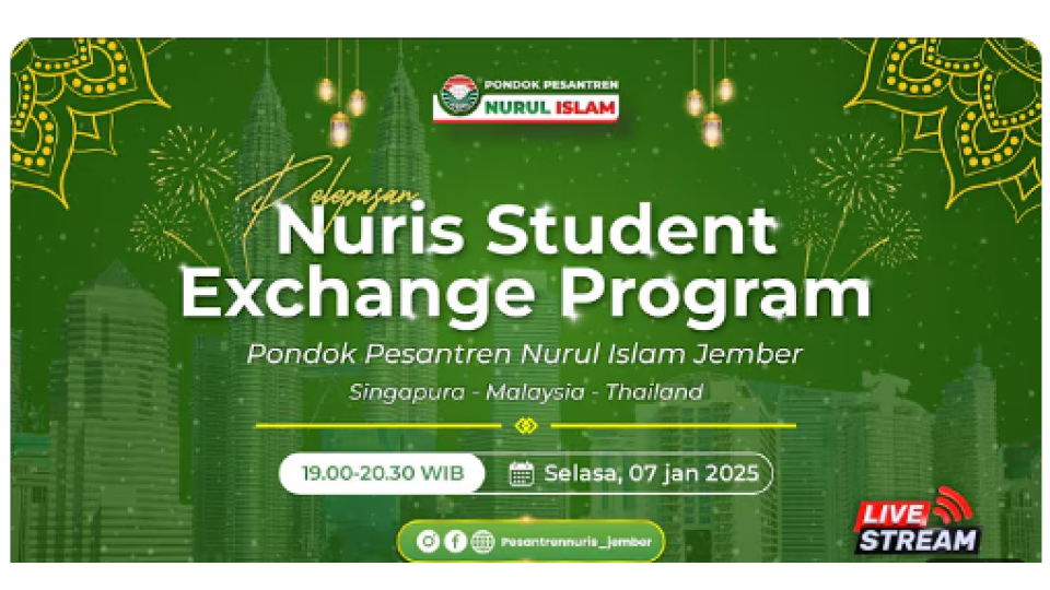 Nuris Student Exchange Program: Membawa Santri Untuk Melihat Dunia Internasional