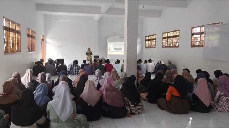 Menyambut Program Abdi Masyarakat, Siswa MA Unggulan Nuris Diberikan Pelatihan Mengajar