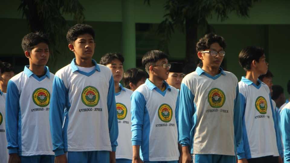 MA Unggulan Nuris Jember Gelar Ujian Perdana P5: Disiplin PBB Jadi Pembuka