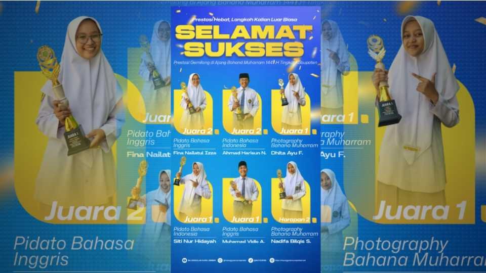 Lagi - lagi Siswa/i MA Unggulan Nuris ukir Prestasi Gemilang di Bahana Muharram 1447 H